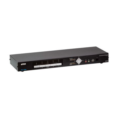 Aten ATEN Multi-View KVMP CM1164A - KVM / audio / USB switch - 4 ports - 3